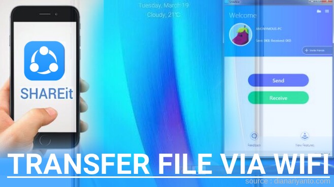 Cara Transfer File via Wifi di Realme 3 Pro Menggunakan ShareIt Terbaru