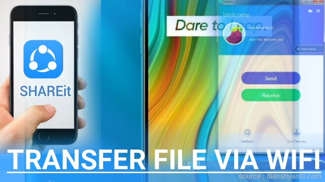 Cara Mudah Transfer File via Wifi di Realme C Menggunakan ShareIt Terbaru