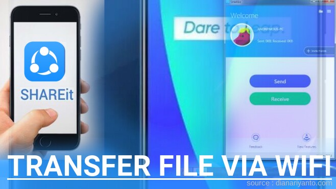 Mudahnya Transfer File via Wifi di Realme C15 Menggunakan ShareIt Versi Baru