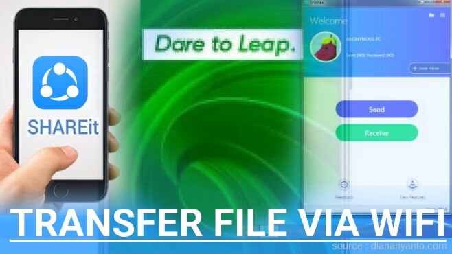 Tutorial Transfer File via Wifi di Realme X50 Pro 5G Menggunakan ShareIt Versi Baru