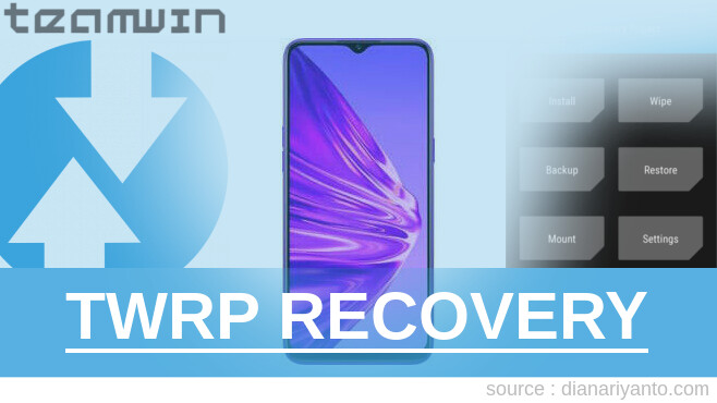 Install TWRP Realme 5 Paling Simpel