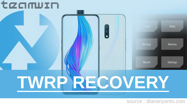 Cara Pasang TWRP Realme X Tanpa Komputer