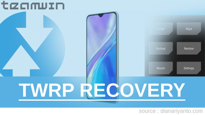 Download TWRP Realme X2 Tanpa PC